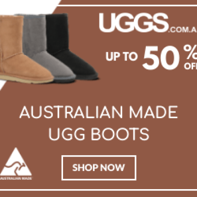 Uggs.com.au banner